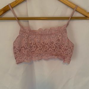 Forever 21 Pink Lace Bralette